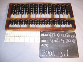 Abacus, wooden