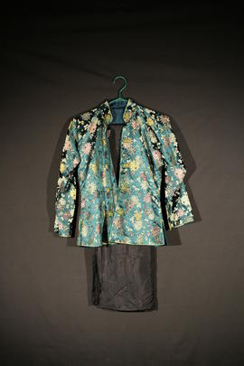Silk Chinese Outfit Worn by Mrs. Georgina (Mac) Nicholson