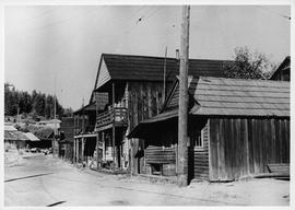 Street Scene of Chinatown, Cumberland B.C. 1930’s